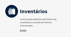 Comunicação de inventário de existências à AT